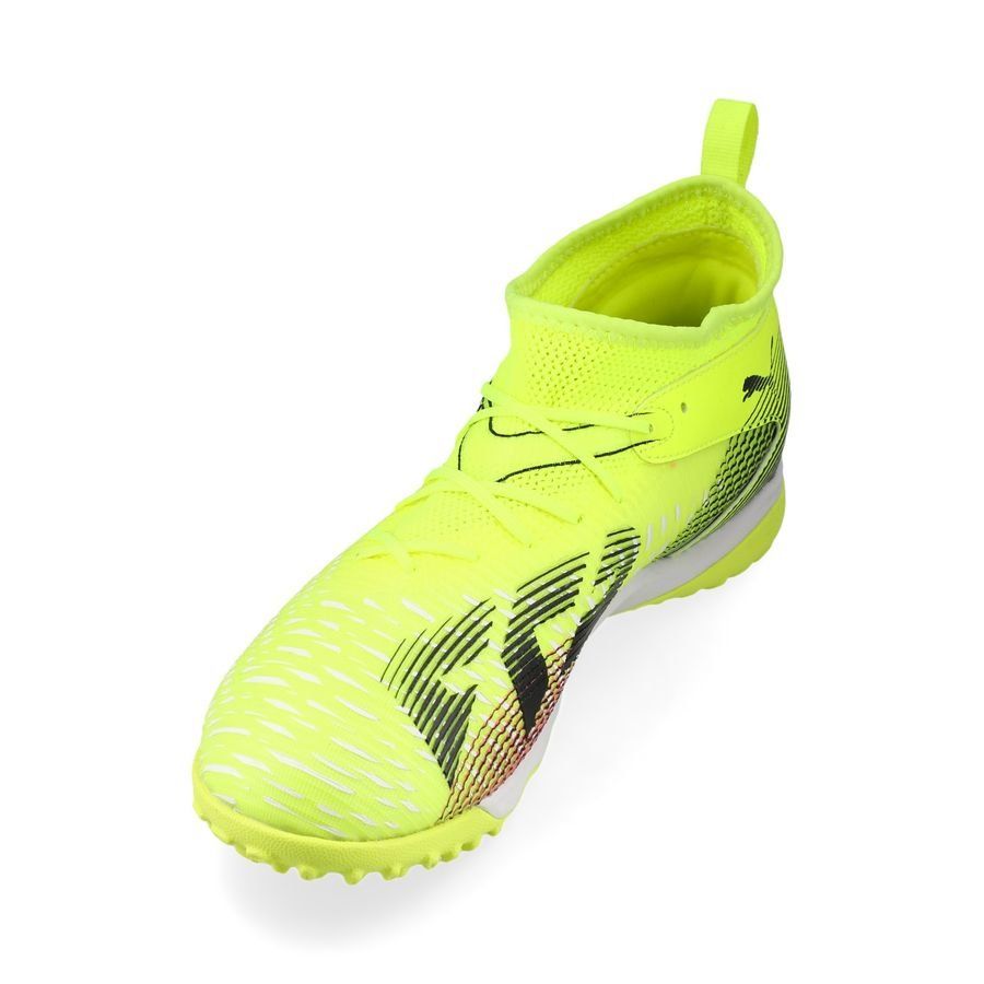 PUMA Future 8 Match   Mid TT Audacity - Jaune/Noir/Sun Struck Enfant
