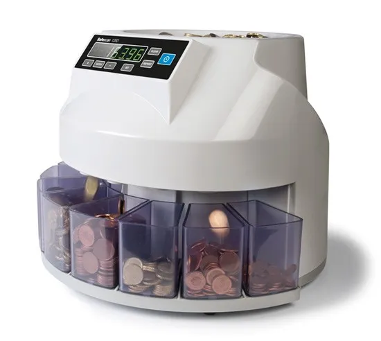 Mønttæller Safescan 1250 Basic - coin counter - Kun til Euro