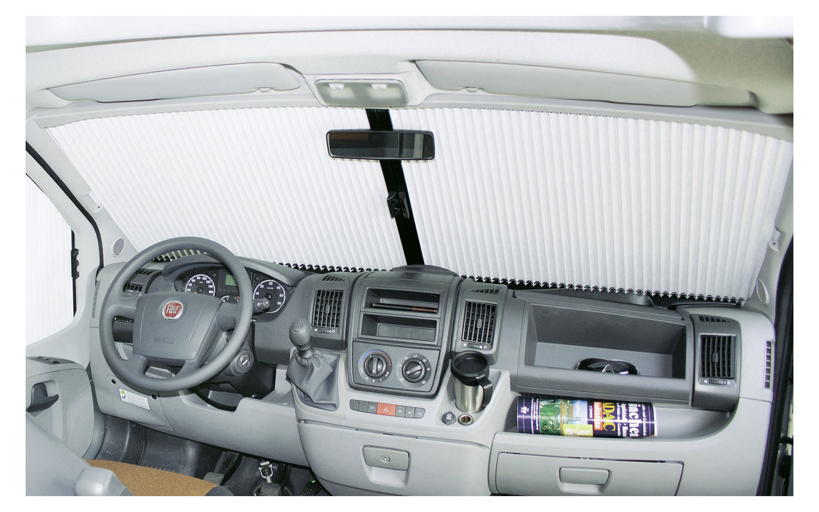 Remis Fahrerhausverdunkelung REMIfront IV Frontscheibe (ohne Sensoren) für Ford Transit (Modell V363) ab 2019