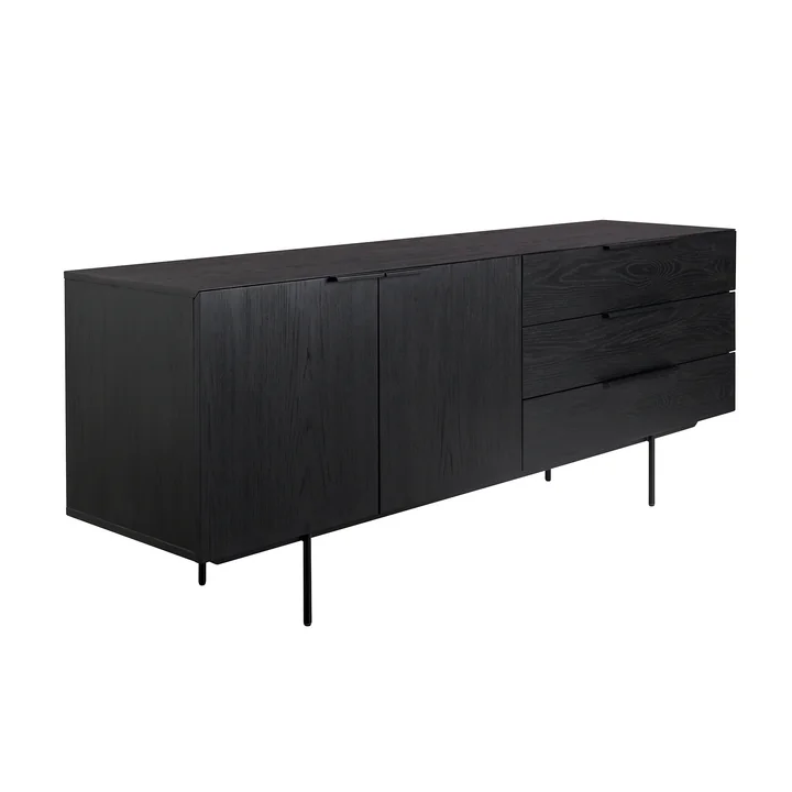 Zuiver - Travis Sideboard, schwarz