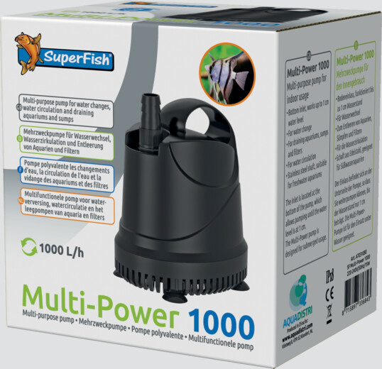 Superfish Multipower 1000 L/H | Aquariumpomp
