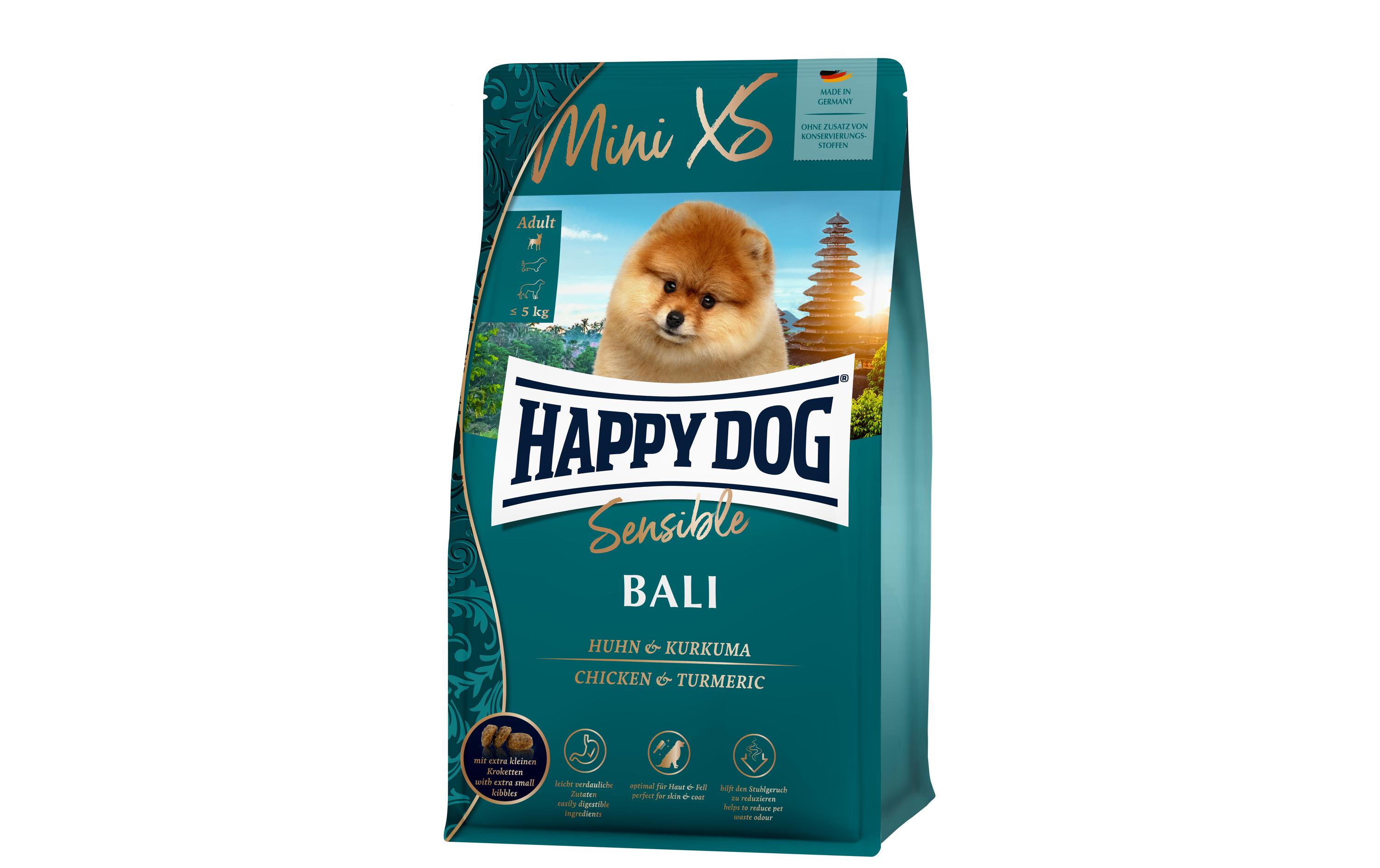 Trockenfutter Supreme Mini XS Bali, 1.3 kgAlleinfuttermittel für ausgewachsene kleinrassige Hunde