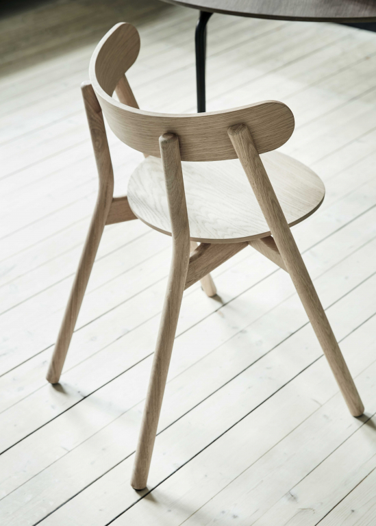 Northern Oaki eetkamerstoel licht eiken