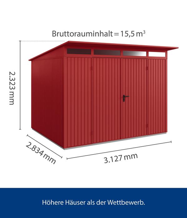 Hörmann Berry-Gerätehaus Classic-P Typ 3,