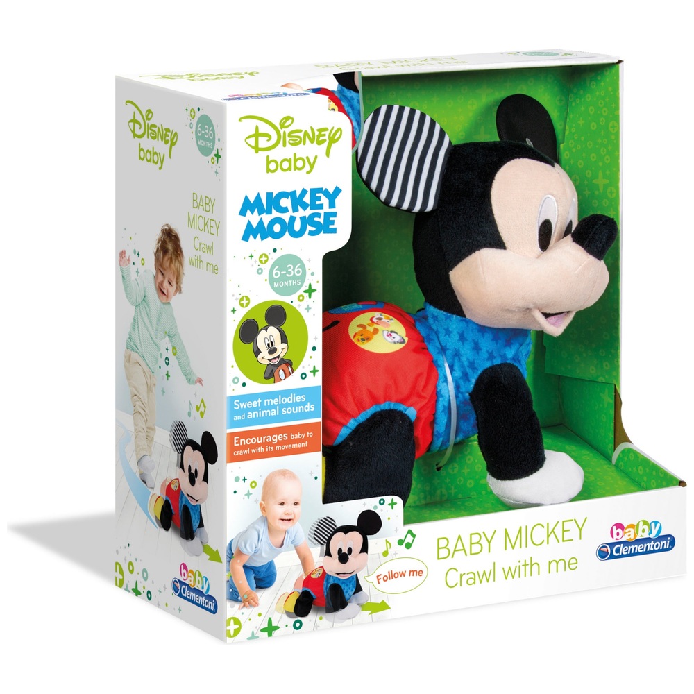 Clementoni Baby Baby Mickey Mouse Krabbel mit mir