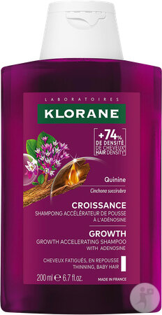 Klorane Shampoing Croissance À La Quinine Flacon 200ml