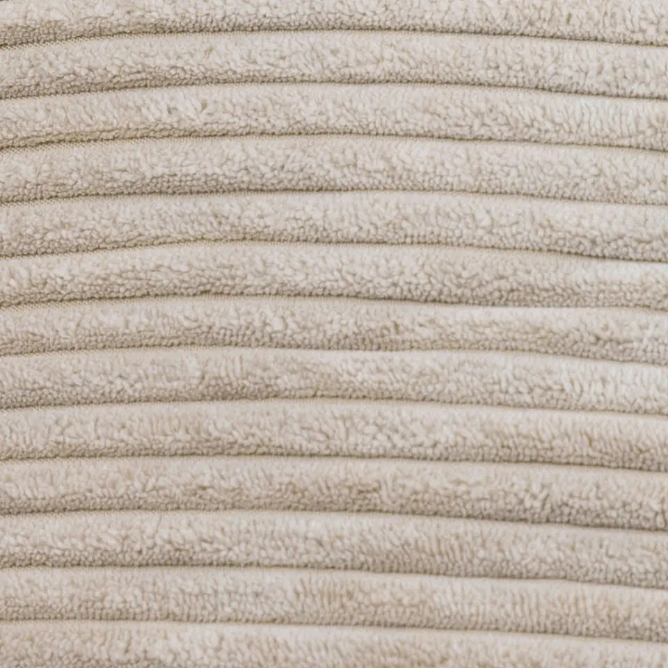 Set van 2 icon Zitzak Dalton - Corduroy Zitzak Volwassenen - Beige