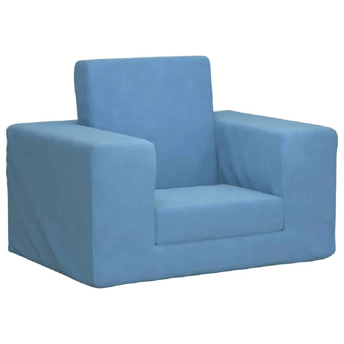 vidaXL Canapé-lit enfants - Bleu