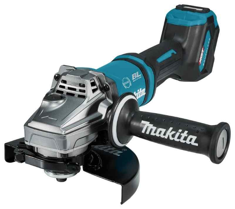 Makita GA037GZ04 40V Max Haakse slijper 180 mm zonder accu's en lader met veiligheidsschakelaar