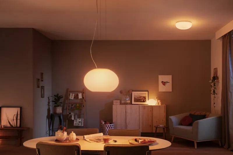 Philips Hue White Color Ambiance Flourish  Pendel - Hvid BT