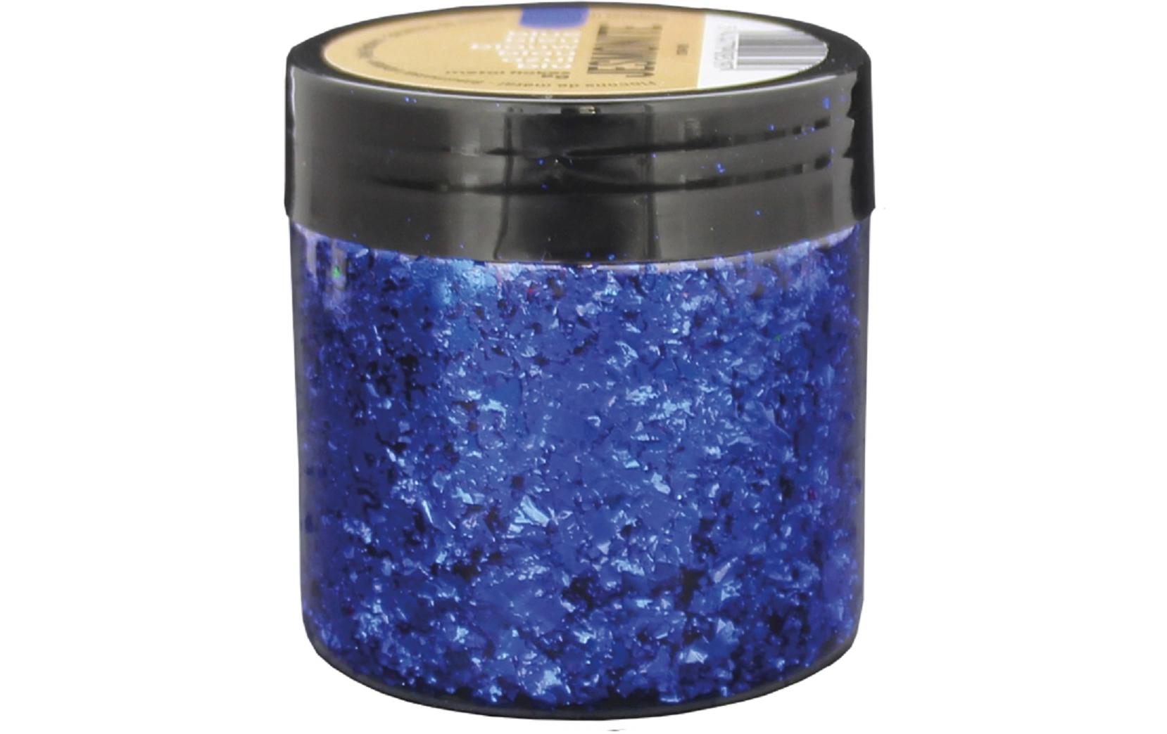 Blattmetall 5g, BlauMetallflocken