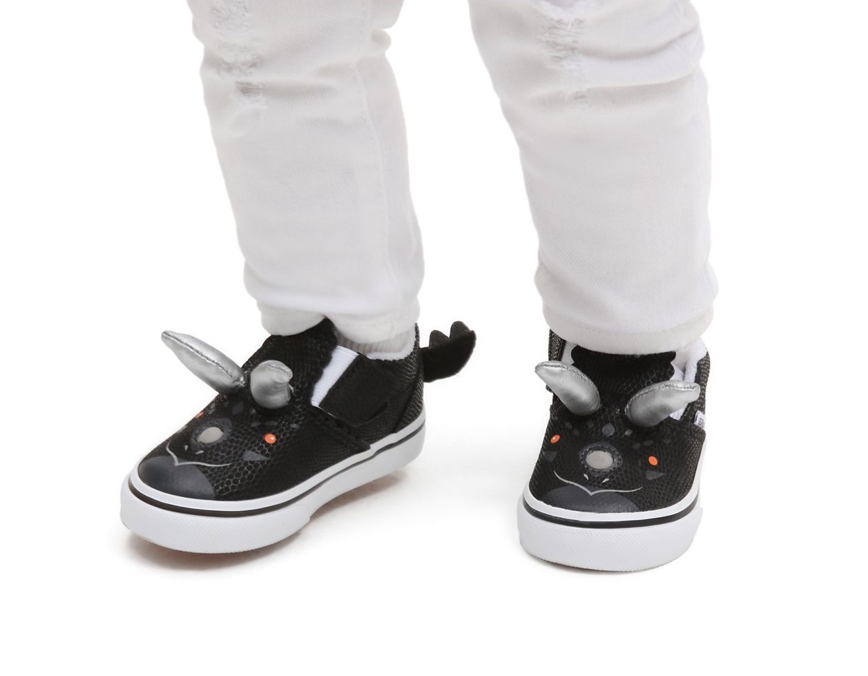 Vans TD Triceratops Slip-On Dino Black 4 US