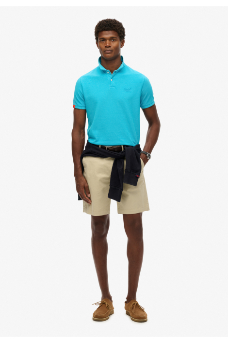 Superdry blauwe heren polo