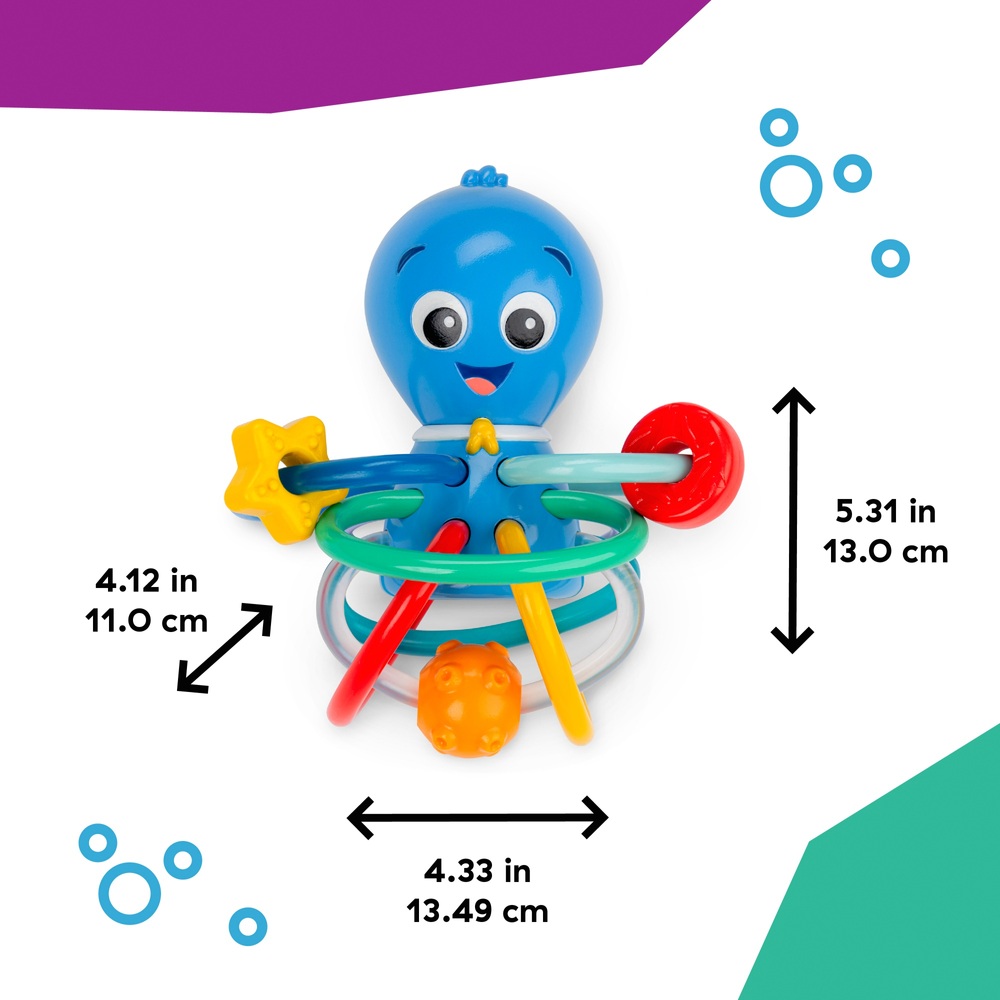 Baby Einstein Opus's Shake & Soothe Babyrassel und Beißring