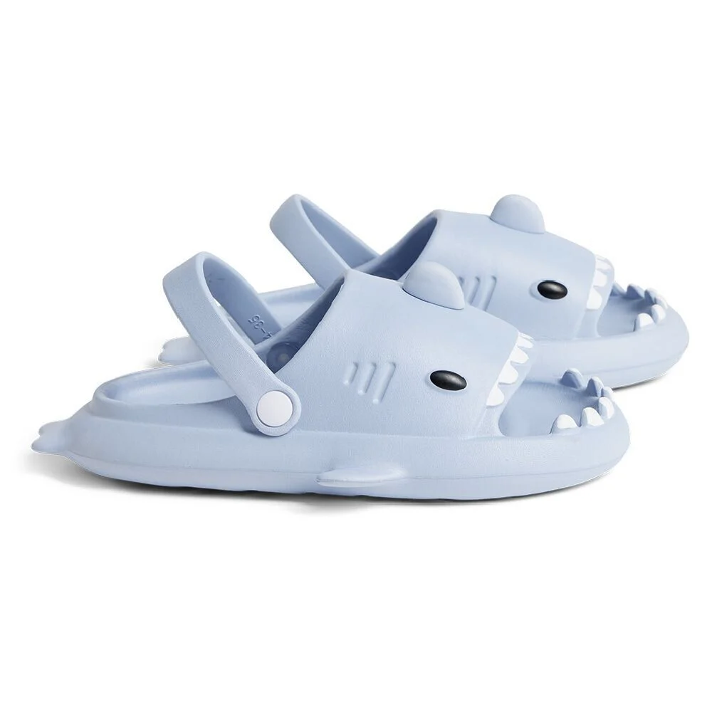 Chaussons requin enfant caoutchouc bleu 26/27