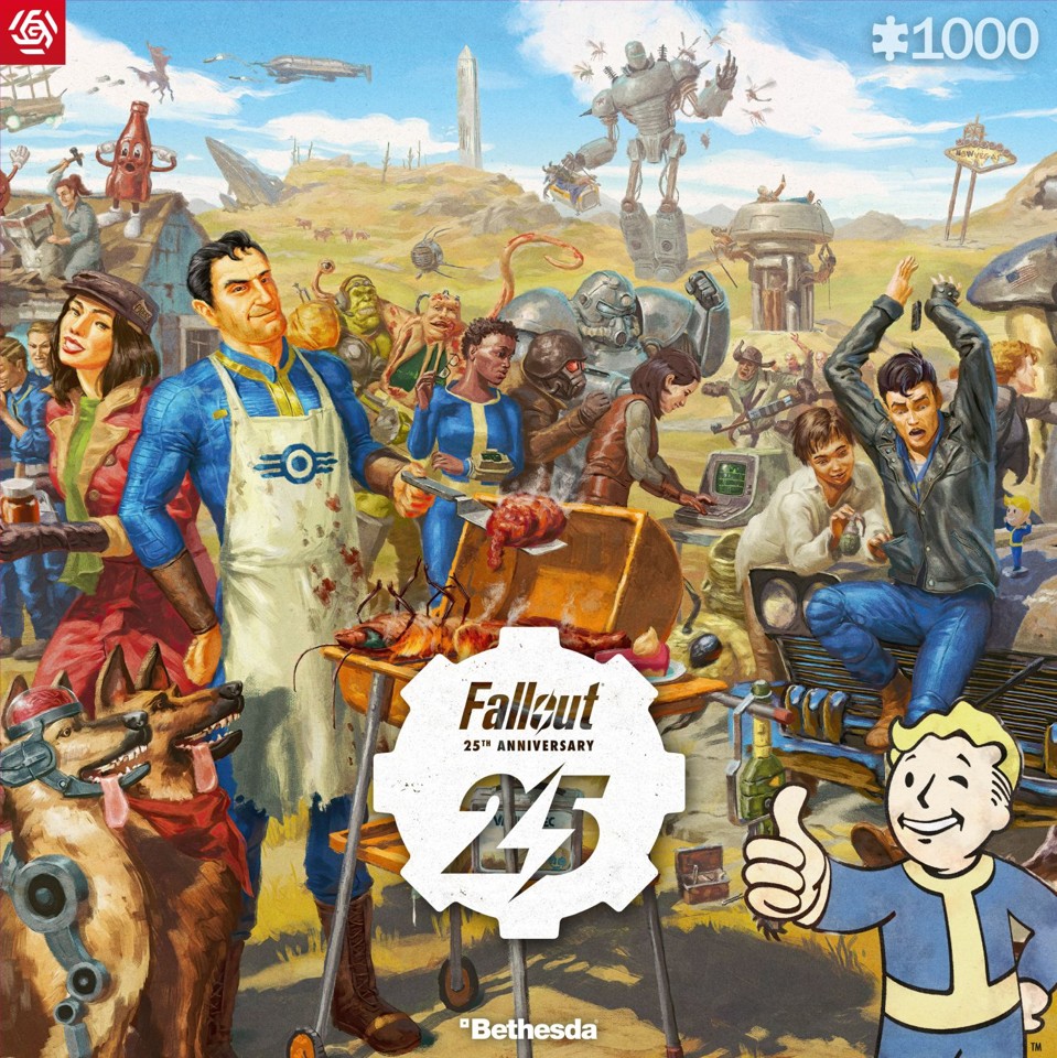Good Loot - Gaming Puzzle: Fallout 25th Anniversary Puzzles - 1000