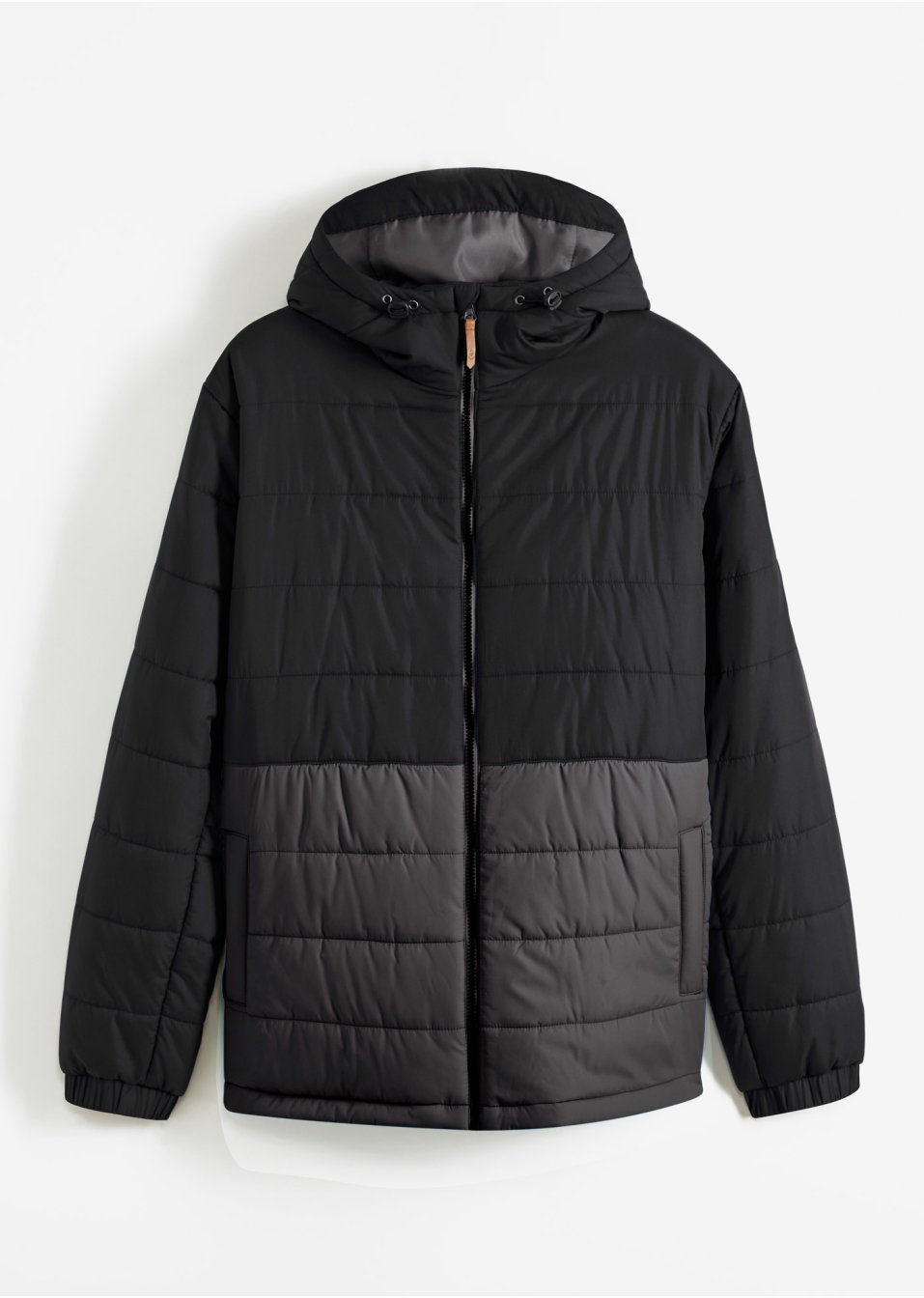 Veste matelassée à capuche en polyester recyclé