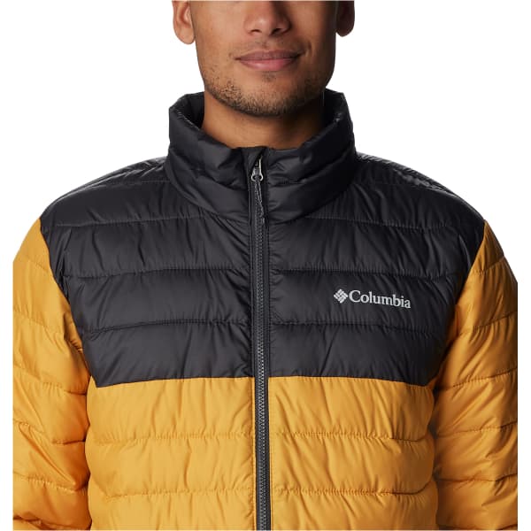 Doudoune randonnée COLUMBIA POWDER LITE JKT RAW HONEY/SHARK ZIPS