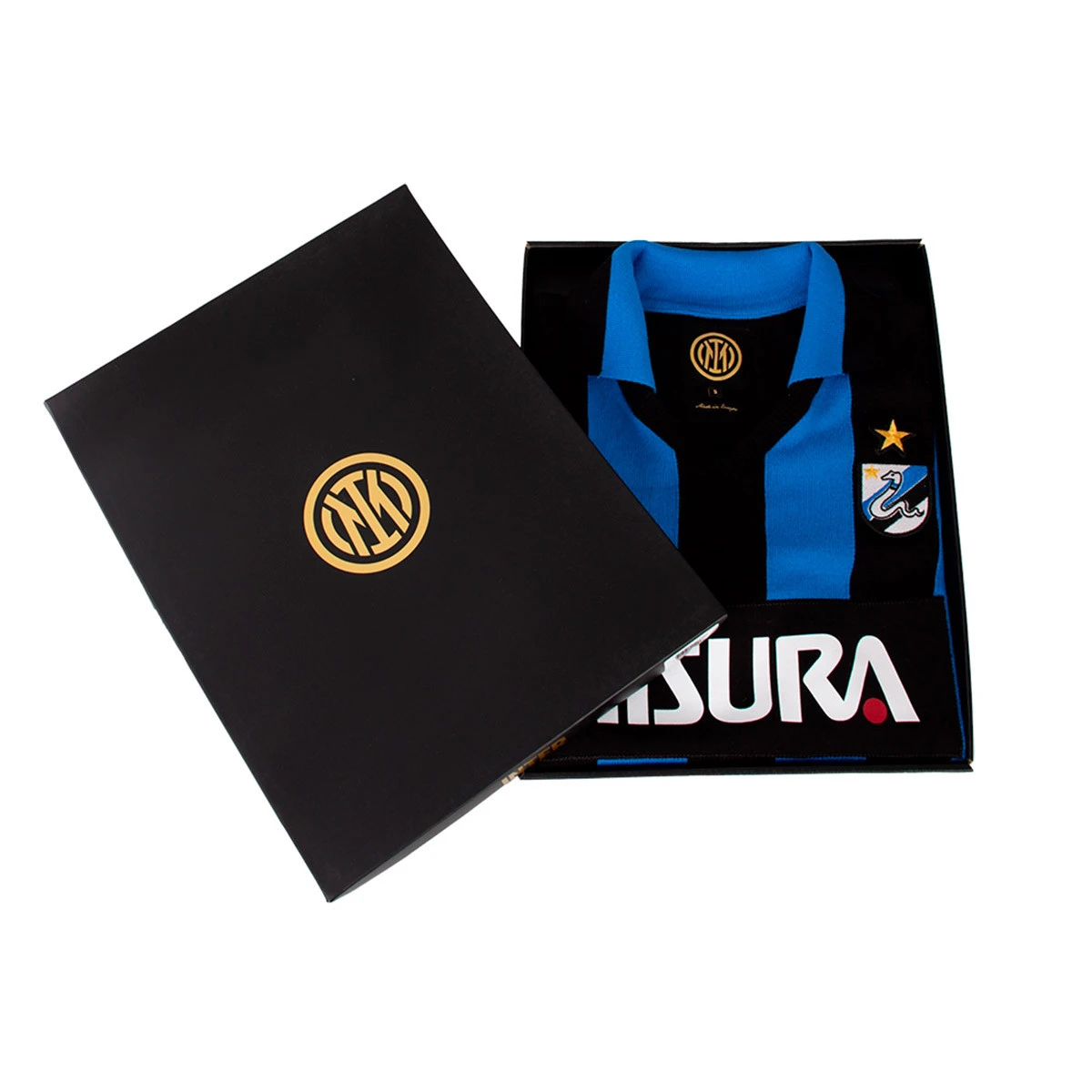 T-Shirt COPA Fc Internazionale Primeiro Equipamento 1986