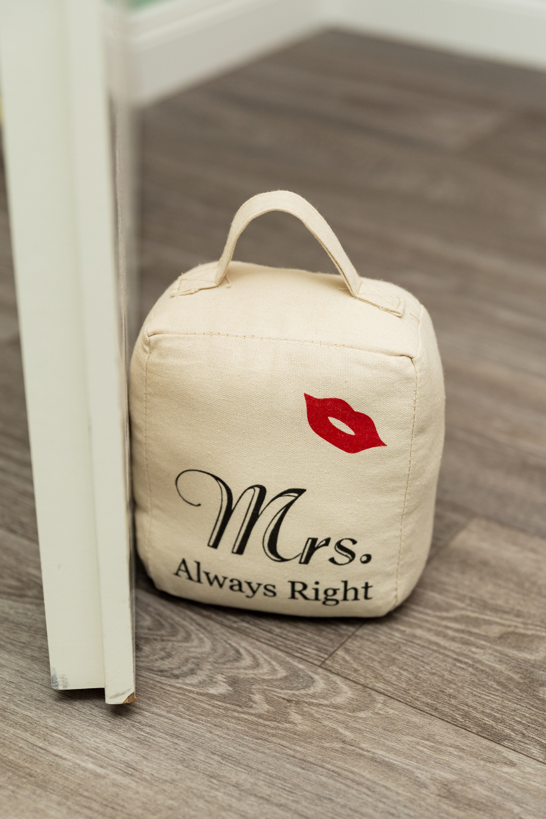 Türstopper MRS. ALWAYS RIGHT - beige