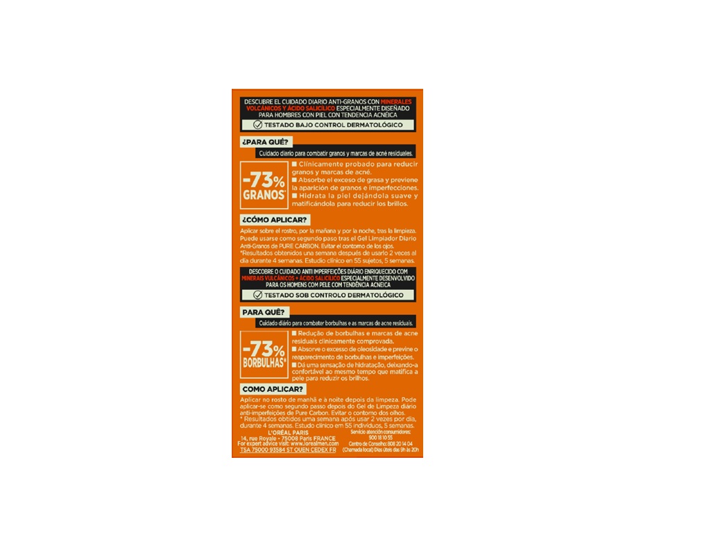 CREME MEN EXPERT PURE CARBON 5OML