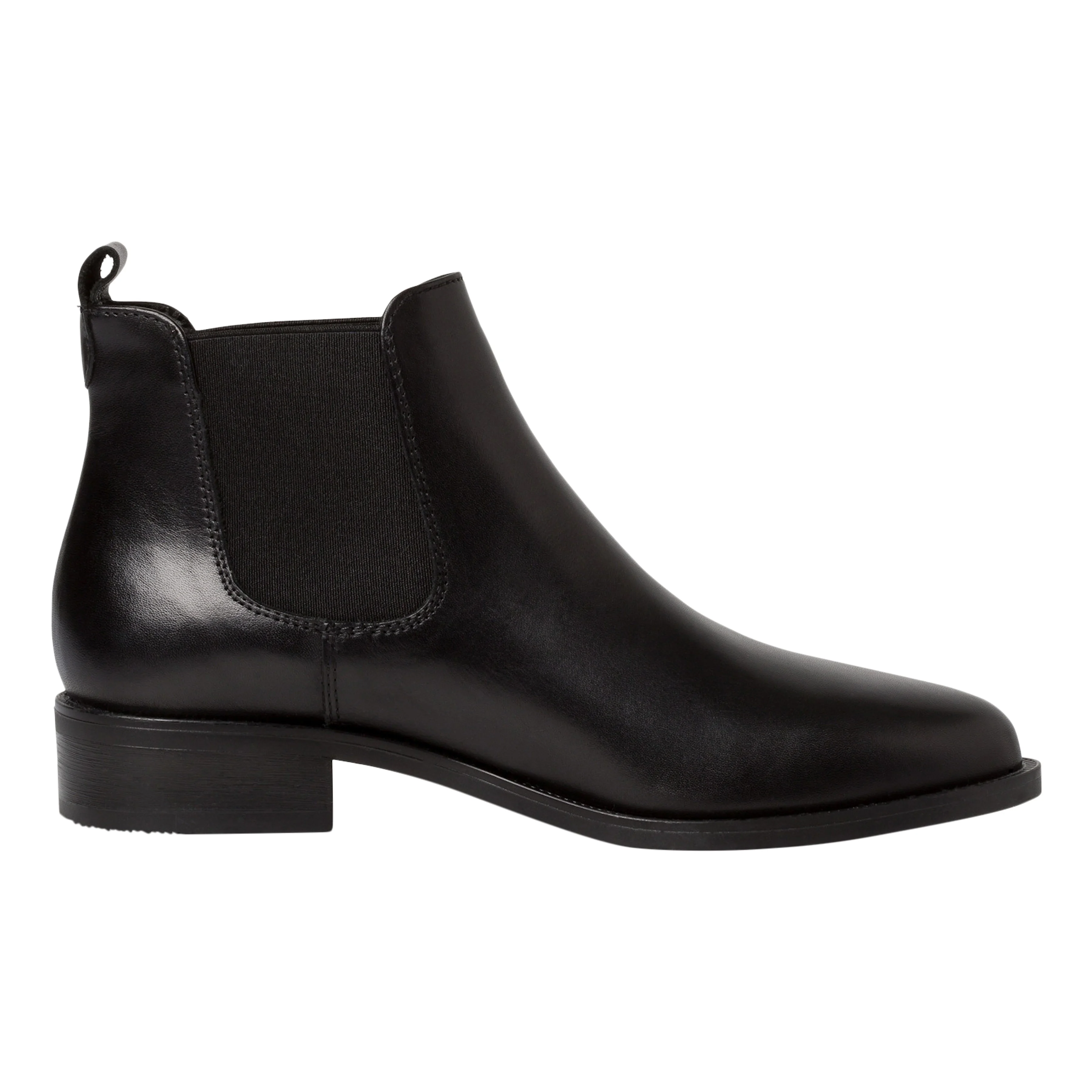 Bottines chelsea cuir | Noir