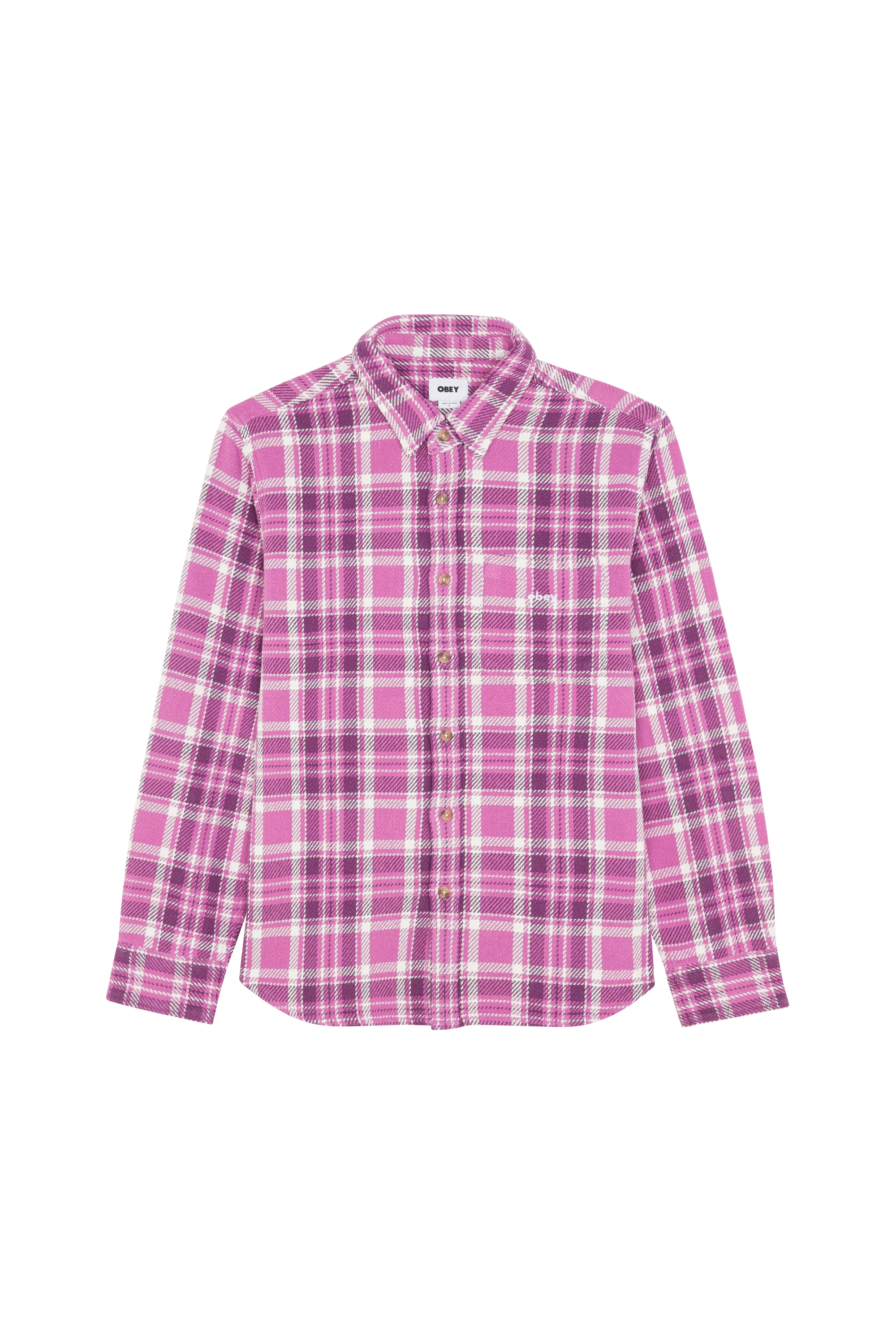OBEY Chemise FRED MP MUBER Violet