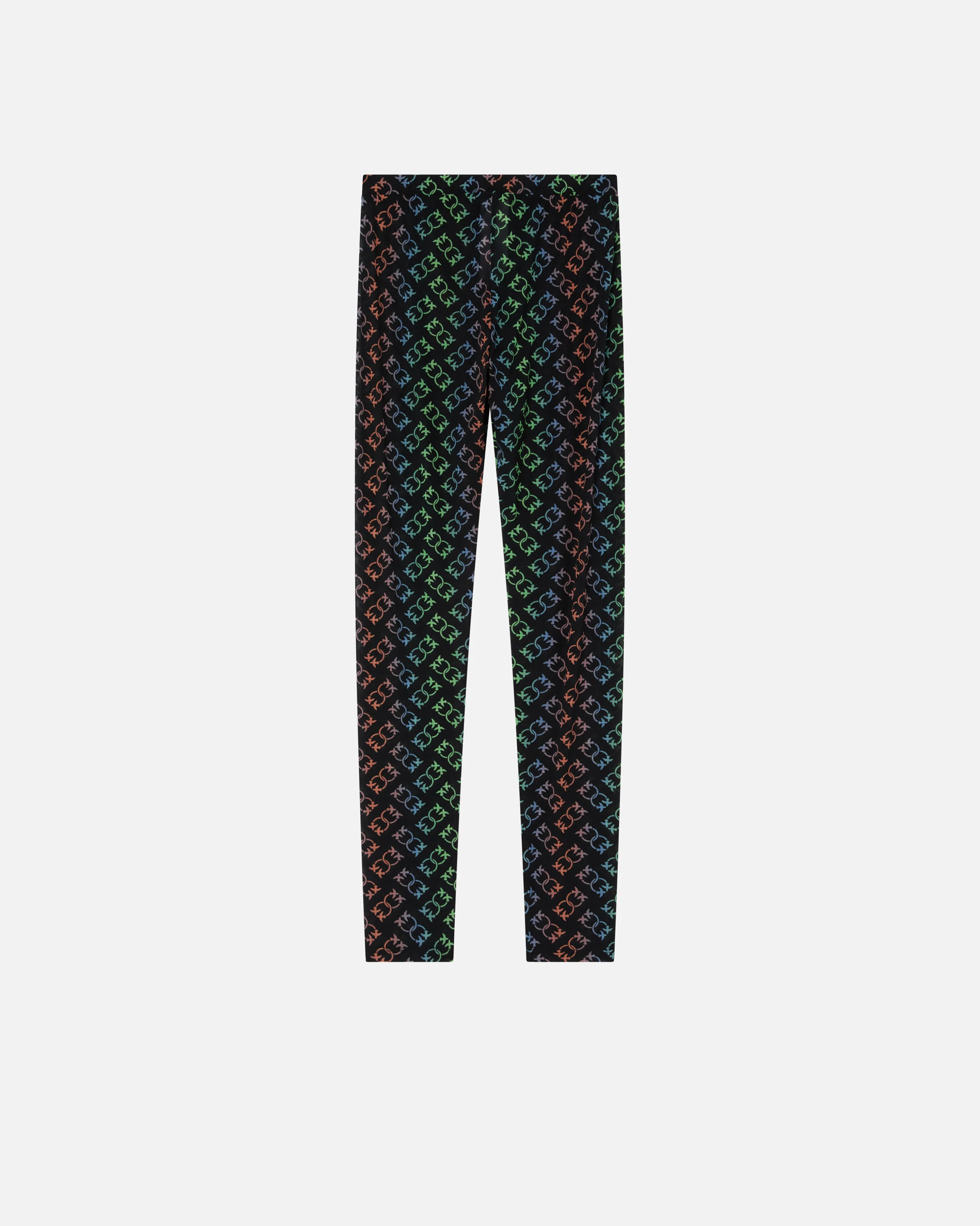 Leggings légers avec imprimé love birds monogram | Multicolore