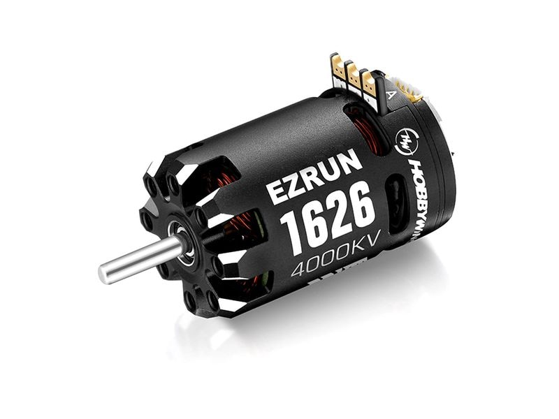 Hobbywing Brushless Sensored Motor Ezrun 1626SD 4000kV Brushless Sensored Motor für kleine RC Fahrzeuge im Massstab 1:28