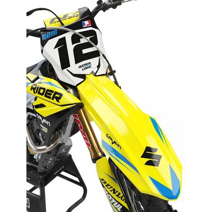 Kit déco RiderUnik RIDER - Noir / Jaune