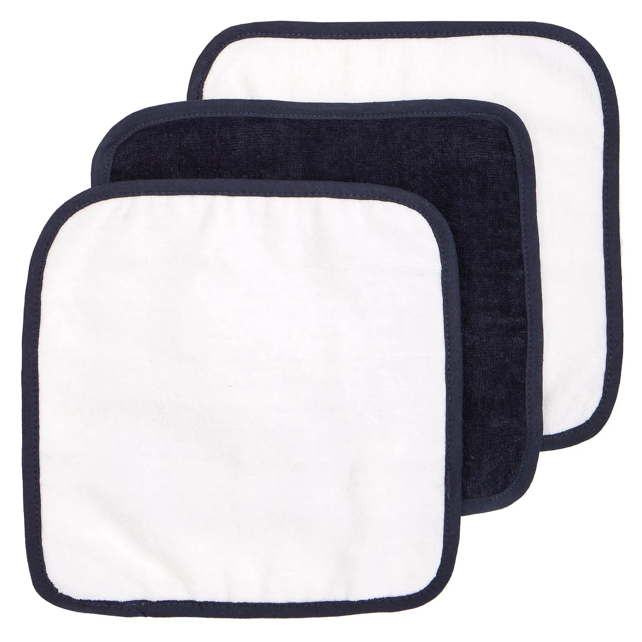 Petit Lem Ensemble Serviette de Bain et 3 Débarbouillettes - Ours
