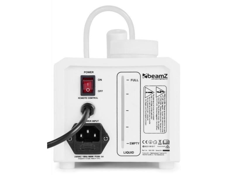 BeamZ Schneemaschine SNOW600 Maschine für künstlichen Schneeflockeneffekt