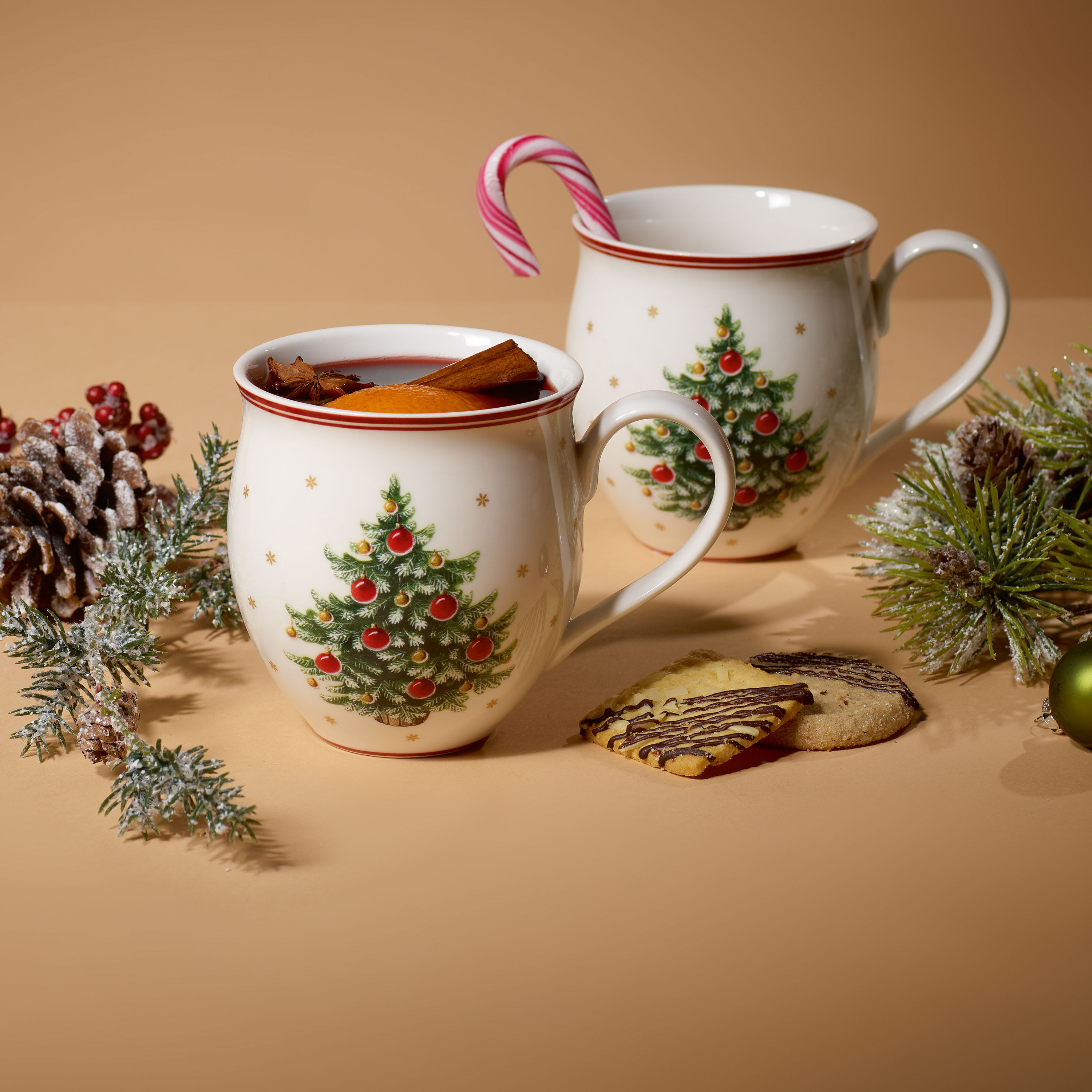 Toy's Delight Mug Red, 13.2 oz, Premium Porcelain