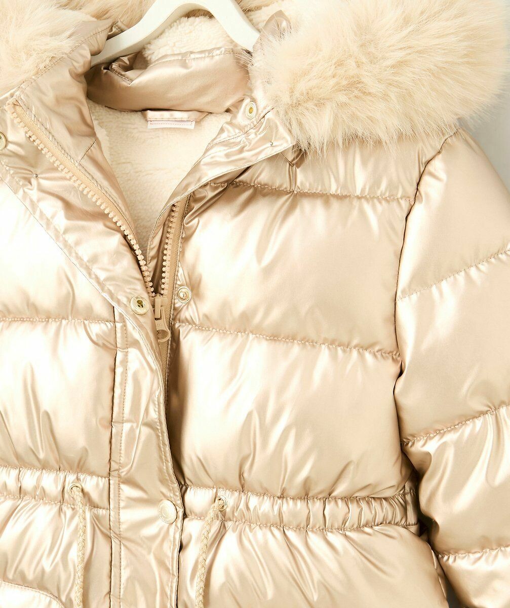 Fita adesiva para os olhos<br>Parka com capuz