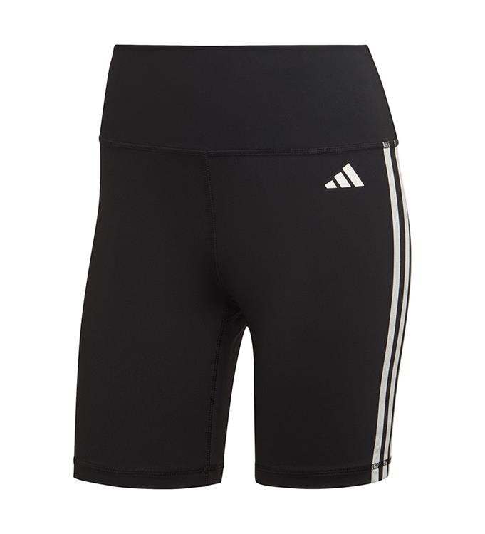 adidas Women Training Essentials 3-Stripes High-Waisted Short Tights