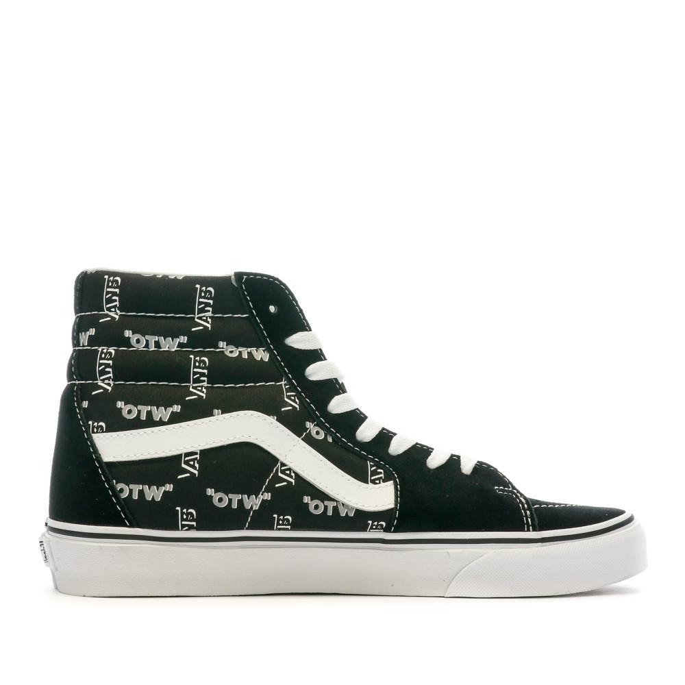 Vans Baskets Noires/Blanches Homme Vans Sk8-hi