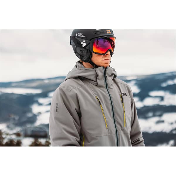 Veste de ski HELLY HANSEN ALPHA 4.0 JACKET CONCRETE