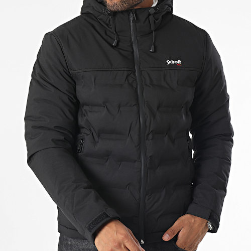 Doudoune Capuche Coaster Noir
