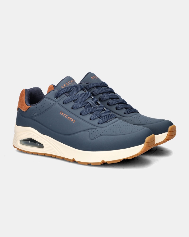 Skechers Uno Lage sneakers  - blauw