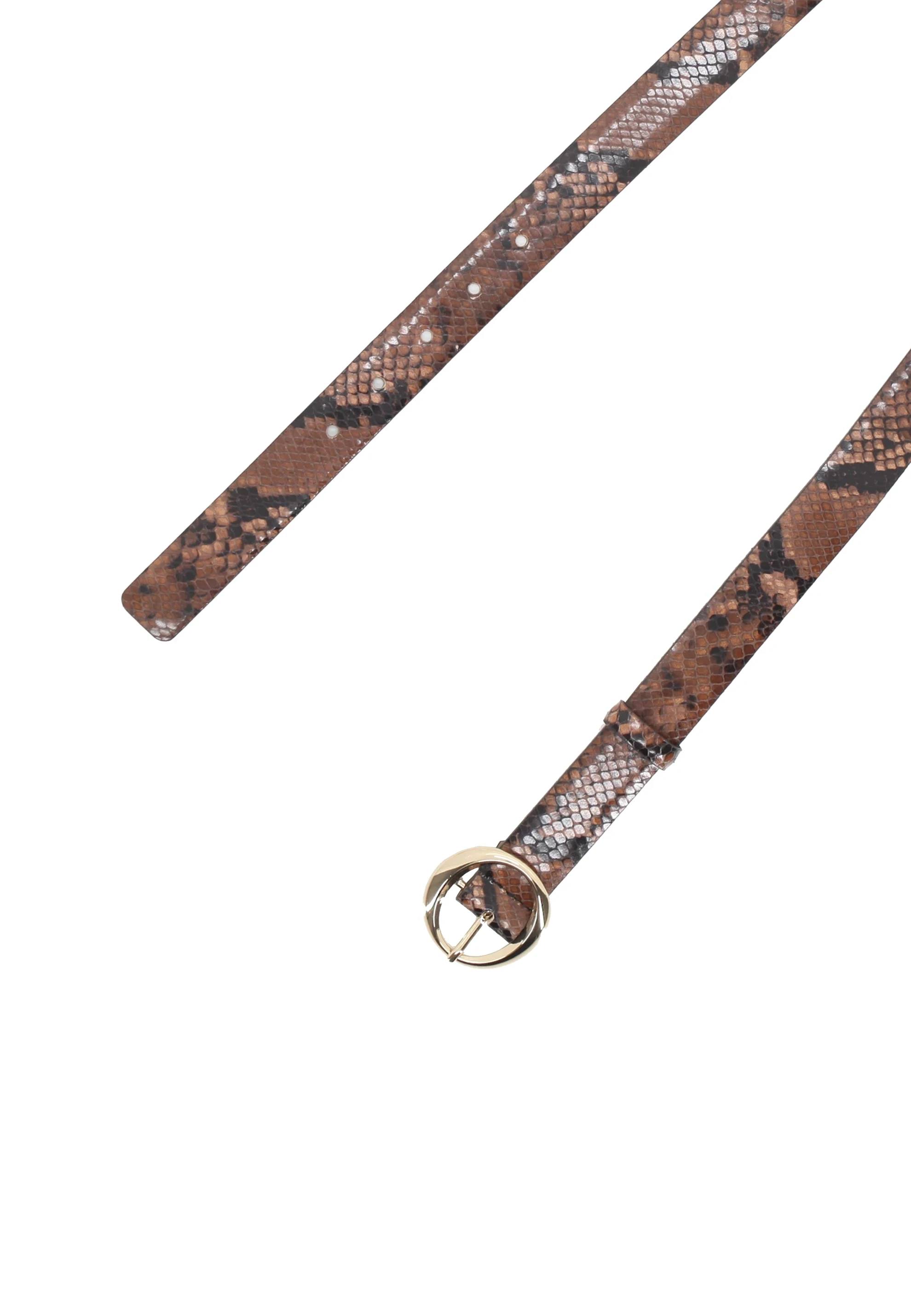 Belt Leather phyton embossed Standard