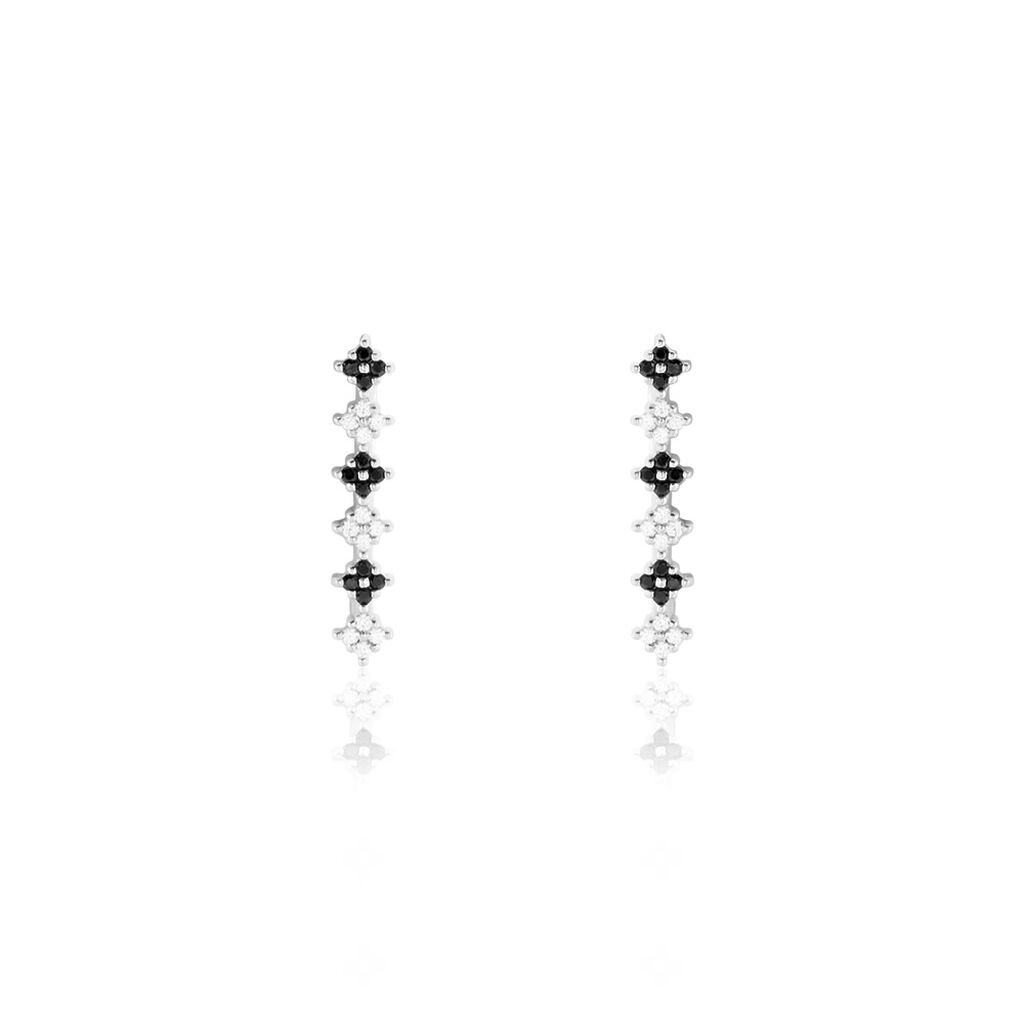 Boucles D'oreilles Grimpantes Bredig Argent Oxyde De Zirconium