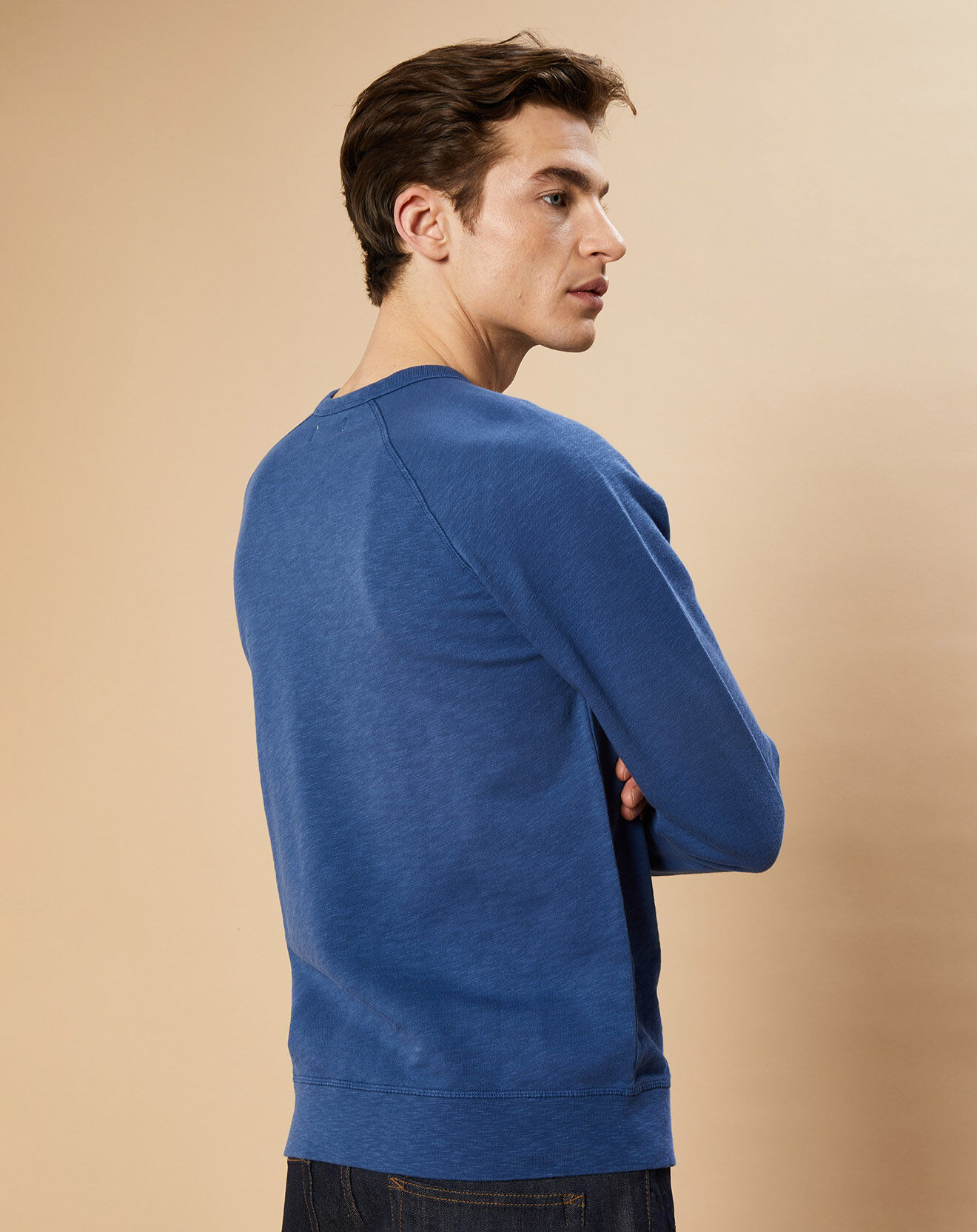 Hartford Sweat Light Pocket worker bleu