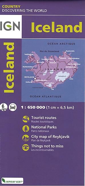 IGN - IGN ISLANDE 1 650 000