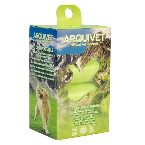 Sacos biodegradáveis para cães, odor neutro