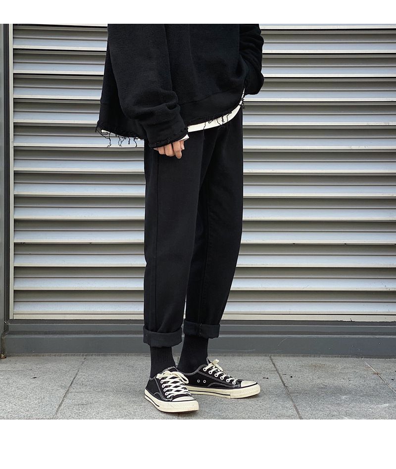 POSI - Cropped Tapered Jeans