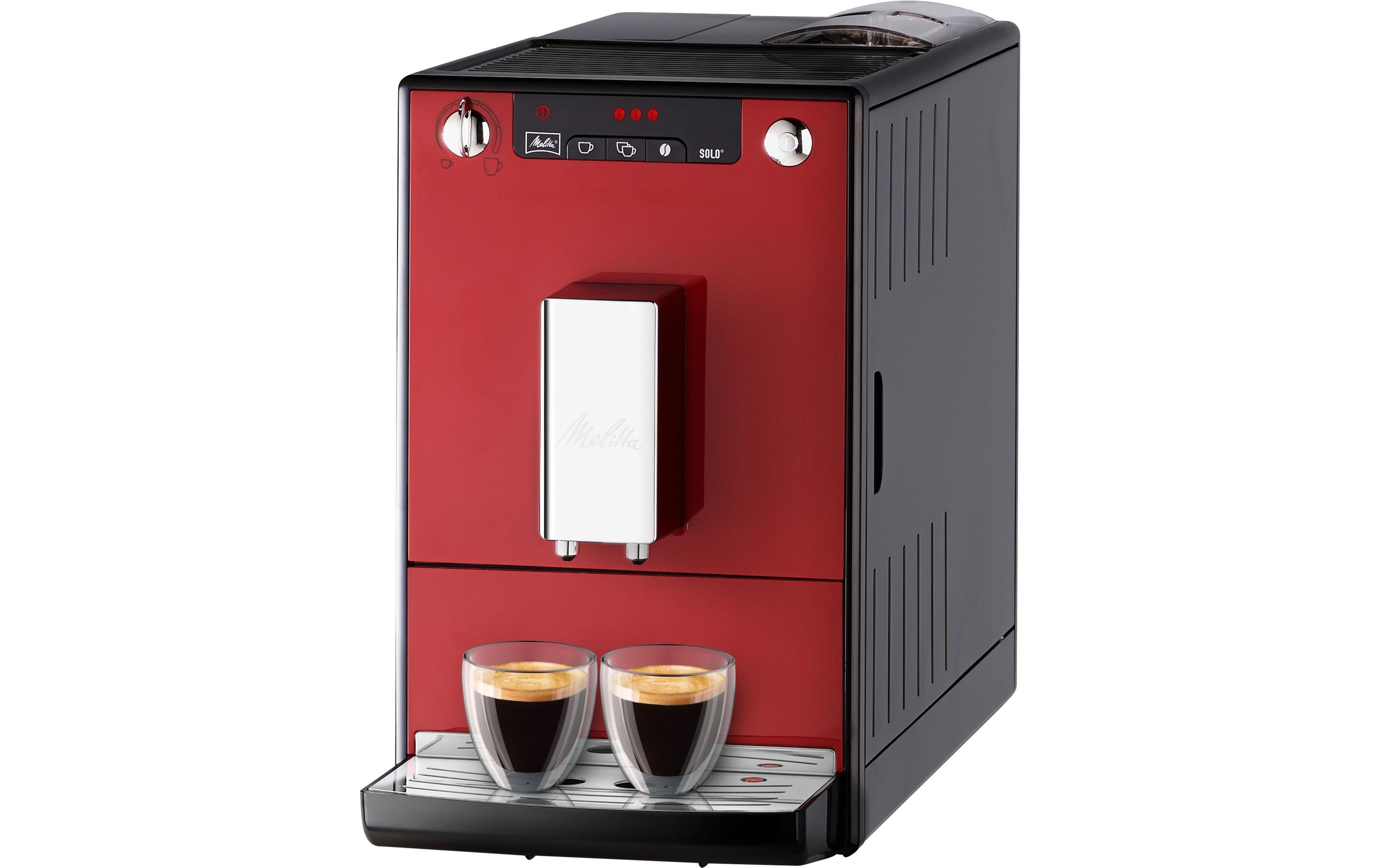 Kaffeevollautomat Solo E950-204 Rot<br>Zweitassen-Vollautomat