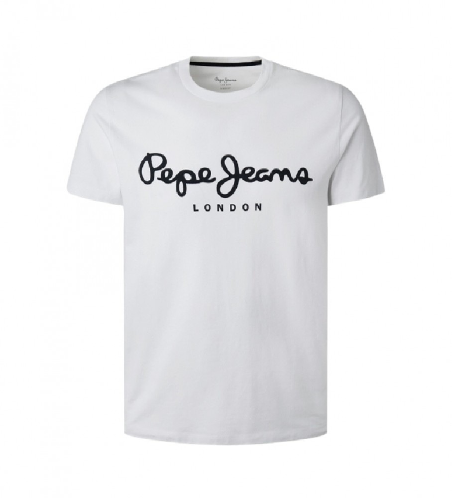 Camiseta Pepe Jeans Original Stretch Branca