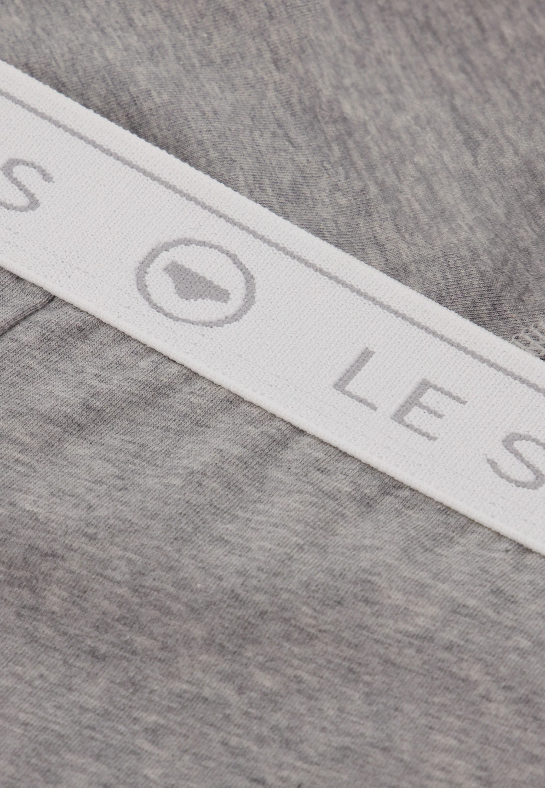 Duo de boxers en coton-Pack Duo Boxer Redoutable Noir et Gris