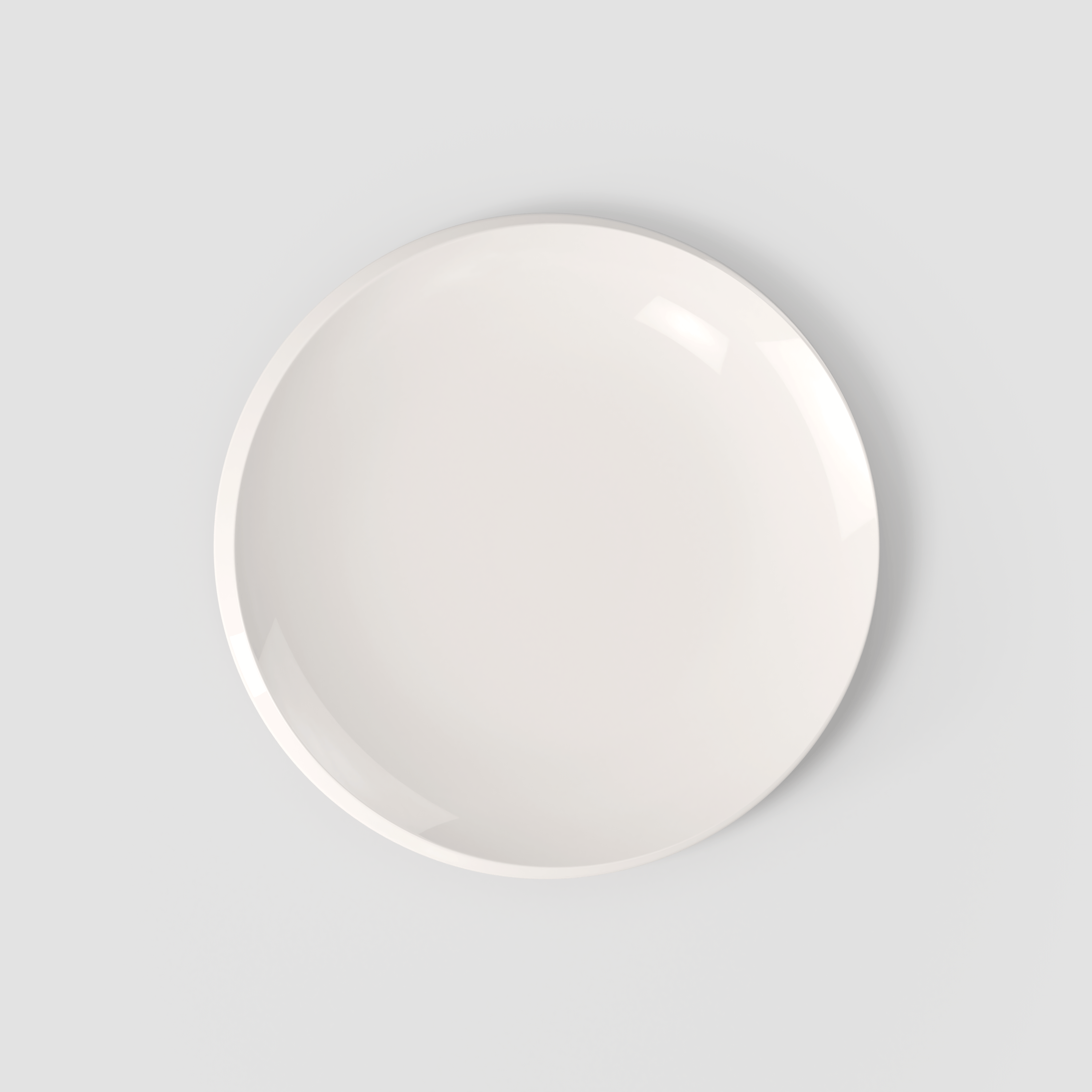 NewMoon Dinner plate White, 10.7'', Premium Porcelain