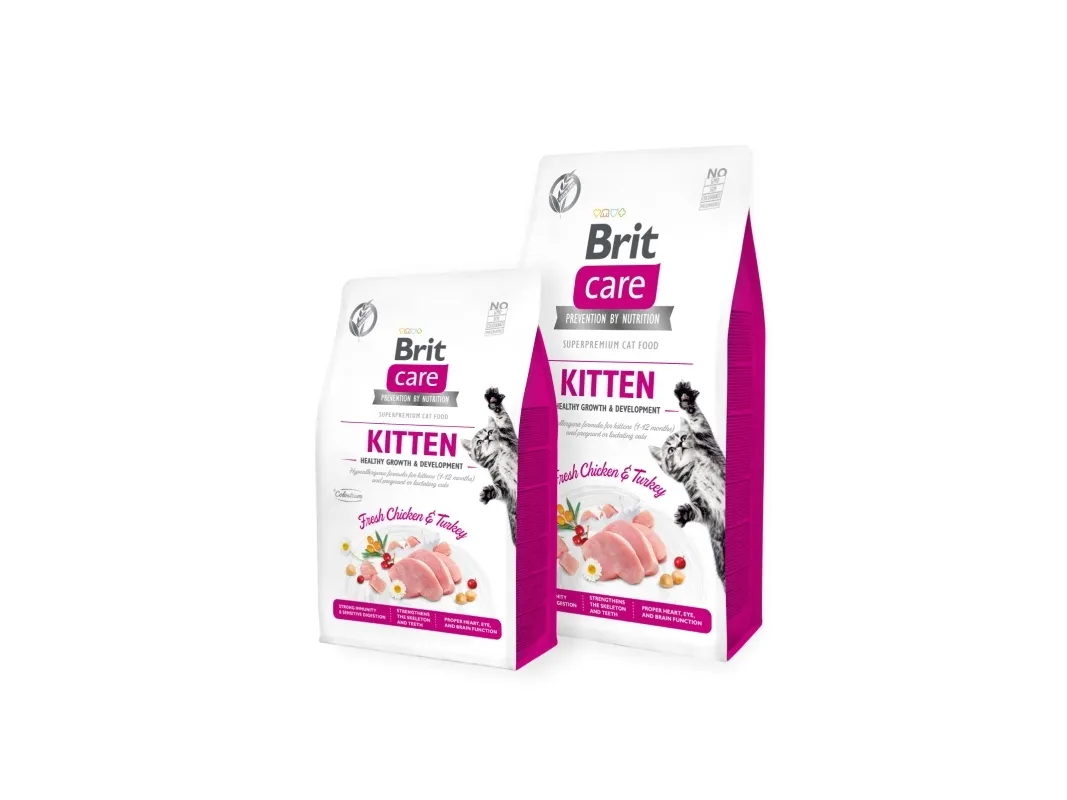 Brit Care Cat GF Kitten Healthy Growth Development 7kg